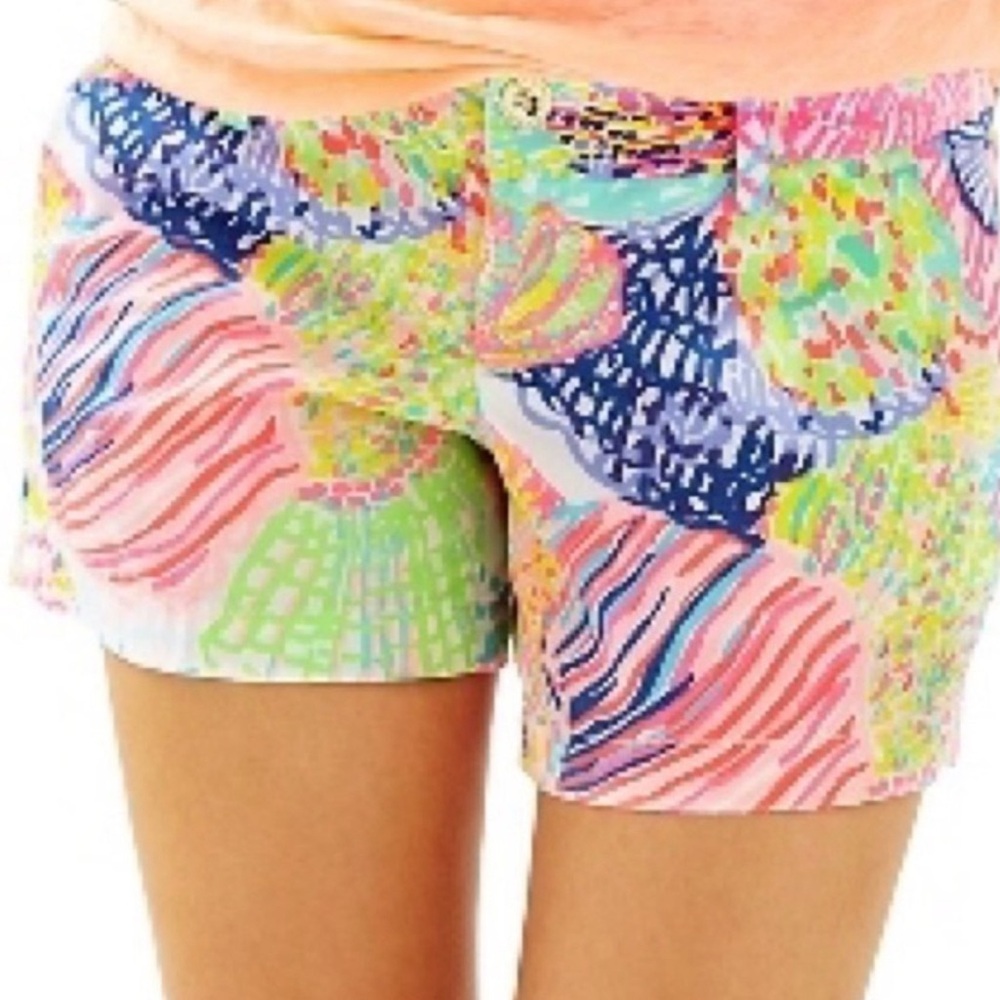 NWT Lilly Pulitzer Callahan Shorts Roar of the Sea - Picture 1 of 13
